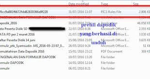 Prefill ini digunakan sekolah telah melakukan penginputan data dan sinkronisasi. Nih Memasukkan Prefill Dapodik Di Folder Prefill Dapodik Drive C Teruntuk Guru
