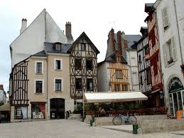 Orleans Loiret Francia Facade Restaurant Loiret Maisons Anciennes