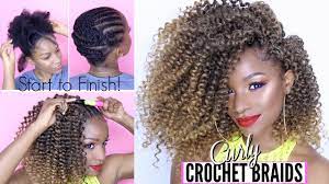 The popularity of crochet braids, curly hair extensions slowly rises, and now they are even becoming suitable for formal events. How To Curly Crochet Braids From Start To Finish Under 20 Youtube