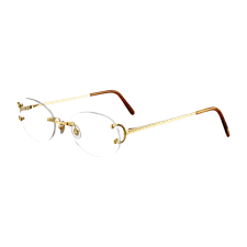 C Decor Classic Golden Finish Metal Fine Prescription Glasses For Men And For Women Cartier Cartier Glasses Men Glasses Glasses Fashion