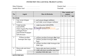 Nov 05, 2020 · menu. Contoh Format Analisis Butir Soal Pilihan Ganda Dan Uraian Blog Pendidikan
