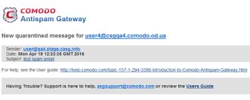 What is the blacklisted and how the device can get blacklisted? Comodo Antispam Quarantine Spam Filter For Email Spam Filter Comodo Antispam