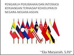 Para pemimpin asean sepakat membentuk sebuah pasar tunggal dikawasan asia tenggara pada akhir 2015. Pengaruh Perubahan Dan Interaksi Keruangan Terhadap Kehidupan Di Negara Negara Asean Ips Kelas 8 Youtube