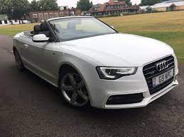 2012 Audi A5 3 0 Tdi S Line Automatic Quattro Convertible Facelift In White Audi A5 Audi Convertible