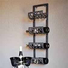 Hanging Wine Rack Wrought Iron Wine Rack Iron Wine Rack Metal Wine Rack