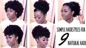 There are a lot of options when it comes to styling short 4c hair. 9 Quick Hairstyles For Short To Medium Natural Hair Type 4a 4b 4c Youtube