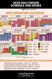 2020 Dollywood Schedule And Hours In 2020 Dollywood Park Pigeon Forge Dollywood Park Dollywood
