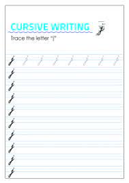 Check out our small cursive letter selection for the very best in unique or custom, handmade pieces from our shops. Letter J Lowercase Cursive Writing Worksheets For Third Fourth Second Grade English Worksheets Schoolmykids Com