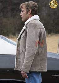 True Detective Stephen Dorff Leather Jacket In 2021 Leather Jacket Leather Jacket Men Shearling Jacket
