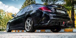 The back of your car will look trick with this lip spoiler, and it will make your car more aerodynamic at speed. Mercedes Benz C Class W205 Body Kits And Ground Effects