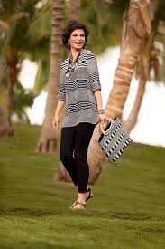 Chico S Shade Stripe Monique Top Moda Depois Dos 40 Moda Feminina Moda