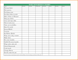 Printable Chore Chart Template New Chore Chart Template In 2020 Printable Chore Chart Free Printable Chore Charts Daily Chore Charts