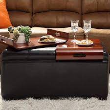 Simpli home oregon storage ottoman with tray. Ottoman Coffee Table Tray Cheaper Than Retail Price Buy Clothing Accessories And Lifestyle Products For Women Men