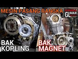 Bore 63,5 x stroke 49,5 mm , kapasitas 156.7cc , kompresi 9.0 : Info Terkini Pasang Kembali Mesin Motor Honda Gl Max Neotech Dirangka Body Pasang Magnet Komponen Bak Kopling Cara Mudah Bulan Juni 2020 Jazz Indonesia
