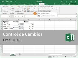 Cursos Gratis Microsoft Excel 2016 Experto En Control De Cambios En 2 Minuto Domi Mina Cambios Control Microsoft Excel Microsoft Office Microsoft