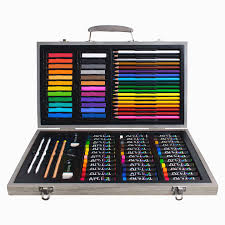 Art 101 Drawing Sketching And Doodling 111 Piece Wood Art Set Wood Art Art Set Doodles