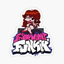 Pico roblox id friday night funkin. Roblox Girlfriend Stickers Redbubble