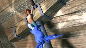 La malvagia Ursula violenta sottacqua lindifesa sirenetta Ariel