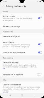 Learn how you can enable or disable internet cookies on samsung galaxy s7.follow us on twitter: Samsung Galaxy A70 Clear Browser Data Vodafone Uk