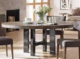 Enjoy free shipping on most stuff, even big stuff. Hooker Furniture Curata Medium Greige With Black Nickel 72 Wide Round Dining Table Hoo160075211mwd