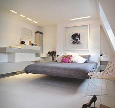 Bedroom is the place to relax after a stressful working hours. Fluttua Suspended Bed