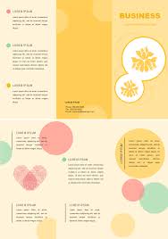 Why Not Feature Your Promotions By Editing This Yellow Background Brochure Template Simply Download The Free Trial Brochure Brochure Template Brochure Design