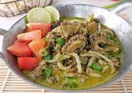 300 gr daging sapi dan 100 gr babat sapi. Resep Soto Babat Santan Lamongan Juni 2021