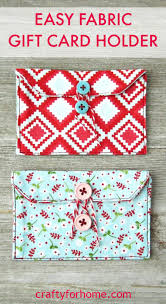 *blog post has been removed but you can use the. Easy Fabric Gift Card Holder Tutorial Crafty For Home