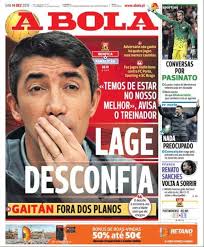 Outros canais como benfica tv, sport tv, sportv, sic, tvi grátis! Football Infodata On Twitter Front Page Of Abola 2019 12 14 Edicola Primapagina Porto Sporting Benfica