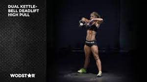 Dual Kettlebell Deadlift High Pull Kettlebell Deadlift Kettlebell Deadlift