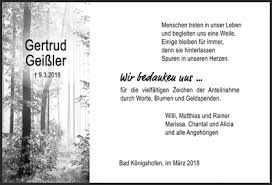 Traueranzeigen Mainpost De Danksagungen Trauer Trauer Traueranzeigen