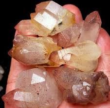 87g 6 Fire Quartz Lepidocrocite Ignite your Passion Purpose Play Specimen  r918