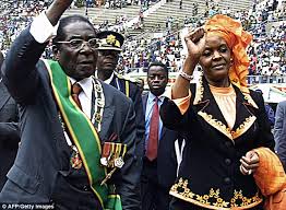 Image result for robert and grace mugabe