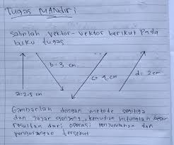 A 2 5 Cm B 3 Cmc 4 Cm D 2 Cm Gambarkan Dengan Metode Segitiga Dan Jajar Genjang Kemudian Brainly Co Id