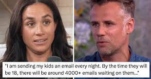 Meghan Markle sends her kids an email every day and of all the many  responses Richard Bacon surely said it best