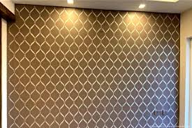 Wall paint design stencils flower stencil ideas. Stencil Inspiration Gallery House Wall Design Colour Ideas Designs To Inspire You By Colourdrive