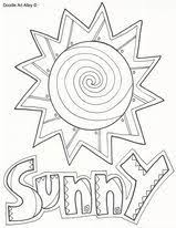 Weather Coloring Pages Classroomdoodles Com Emociones Preescolares Preescolar Dibujos Kawaii