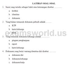 Soal Ips Kelas 2 Sd Soalujian Net