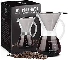 Bodum's pour over coffee maker with handle is the key to making richer, bolder coffee from the comfort of your home. Bodum Pour Over Coffee Maker Permanent Filter
