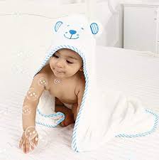 Kids bath towels baby hooded towel toddler bath towel kids beach towels for boys girls (cute monkey). Organic Baby Bath Towel And Washcloth Set With Hood Unisex Bamboo Hooded Towels For Girls And Boys Registry Gift For Newborn Toddler And Kids Beach Cotton Robe With Animal Face White Blue Grey Buy