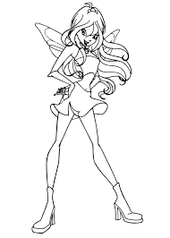 130 Disegni Delle Winx Club Da Colorare Pianetabambini It Disegni Disegni Da Colorare Winx Club
