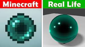 For those who are only familiar with its minecraft counterpart, obsidian is a volcanic glass formed when lava cools so quickly that a crystalline structure is unable to form. Minecraft Ender Pearl In Real Life Minecraft Vs Real Life Animation Challenge Razorxgamer