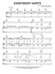 Chords & tab, go to # # if you have any corrections or additions to this file, please email them # everybody hurts intro: Avril Lavigne Everybody Hurts Sheet Music Pdf Notes Chords Rock Score Piano Vocal Guitar Right Hand Melody Download Printable Sku 86165