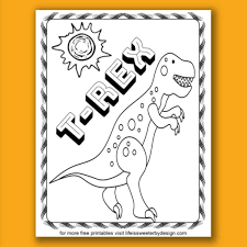 Show your kids a fun way to learn the abcs with alphabet printables they can color. Dinosaur Coloring Pages Laptrinhx News