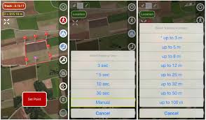 How To Use Planimeter Gps Area Measure On Ios And Android In Manual Tracking Mode Being Used Gps Measurements