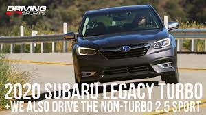 Сдюжит против тойота камри, хендэ соната и мазда 6? 2020 Subaru Legacy Touring Xt Turbo And 2 5i Sport Reviewed Youtube
