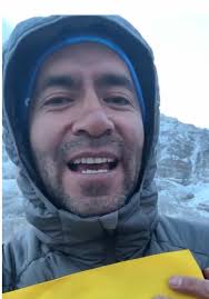 Mensaje de Edgar Parra desde la cima del Everest