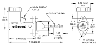 Integral Reservoir Compact Master Cylinder