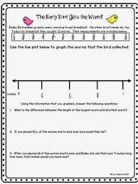 Worksheet Wednesday Fractions On A Line Plot Freebie Line Plot Worksheets 5th Grade Worksheets 6th Grade Worksheets