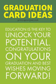 What to say in a graduation card. Funny Graduation Quotes For Friends Yearbook High School